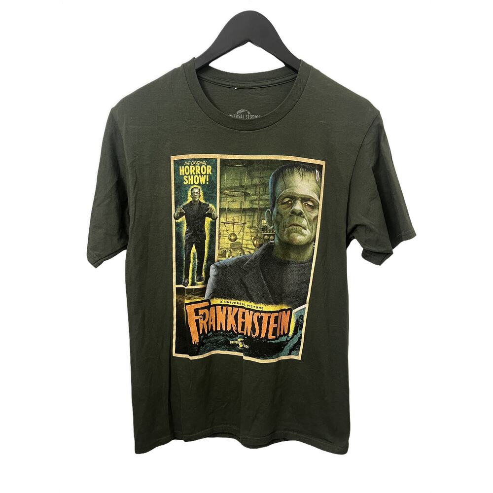 Universal Studios Frankenstein Movie Poster Graphic T-Shirt SMALL